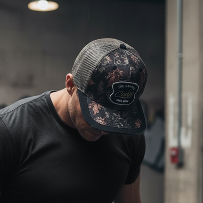 Woodland Forest Camo Snap Back / Flat Brim