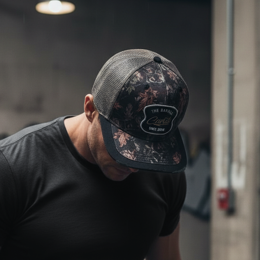 Woodland Forest Camo Snap Back / Flat Brim