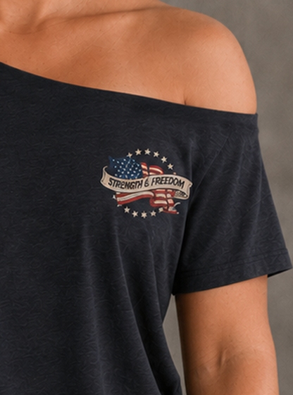 America 250 Street Cut T-Shirt - Black (Limited edition)