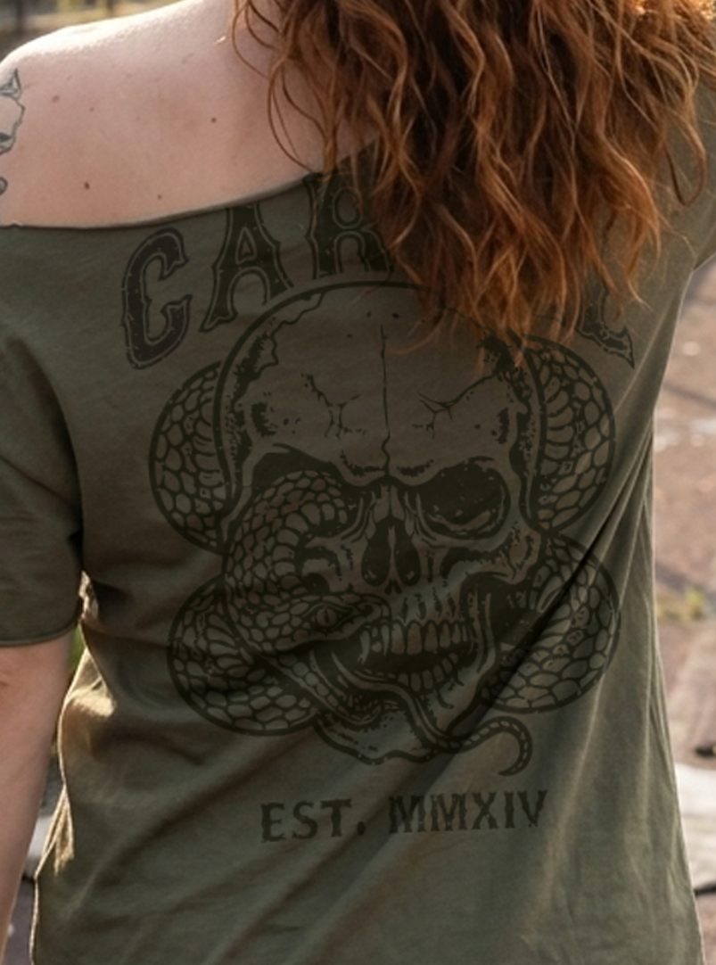 Cold Strike Street Cut T-Shirt - Weathered Army (Limited Edition)