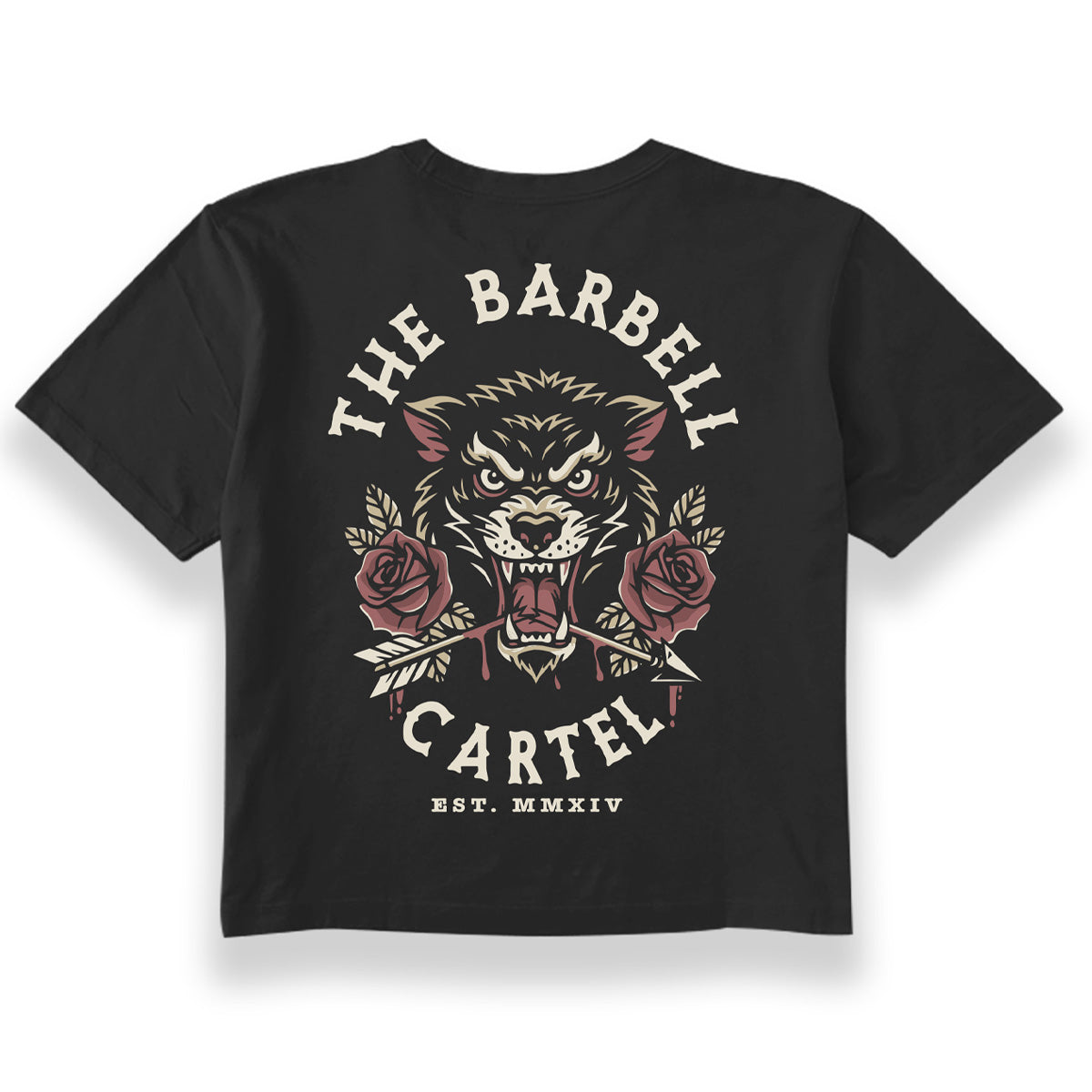 Broken Arrow 2.0 Black Heavyweight Boxy Tee