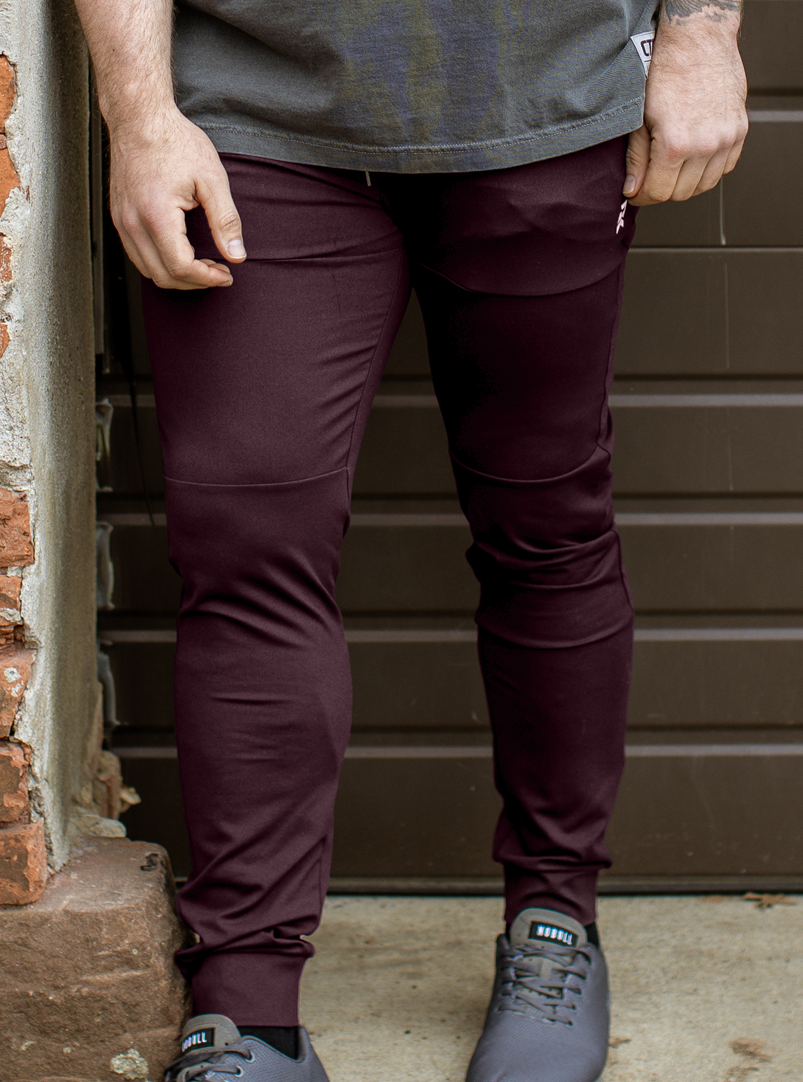 Men's Reflex Jogger  - Merlot (Limited Release)