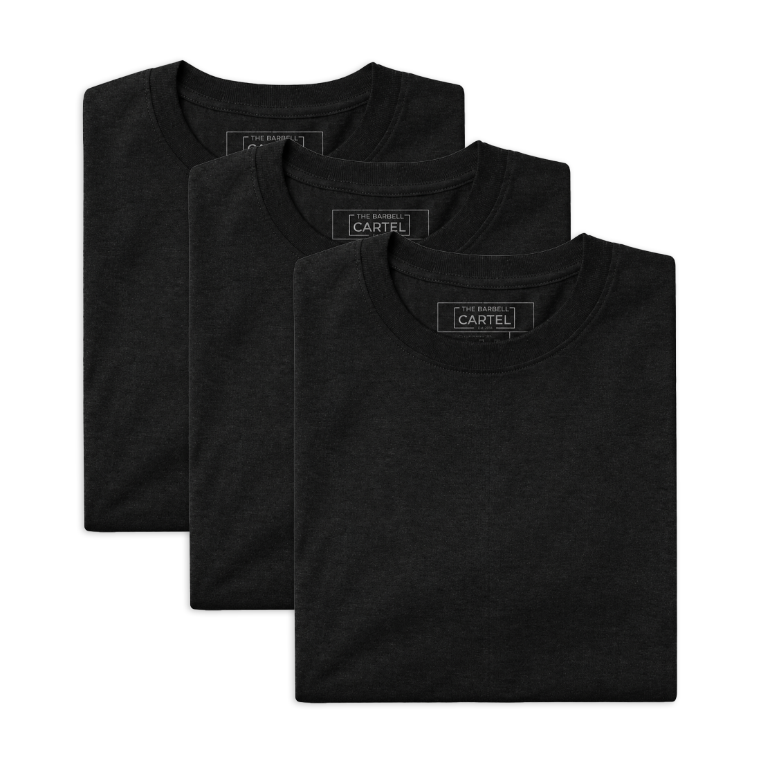 3 Pack Foundation T-Shirt - Black