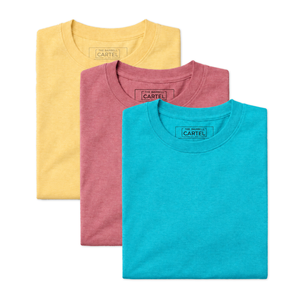 Foundation T-Shirt - 3 Pack (Limited Summer Edition)