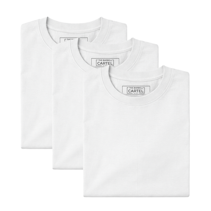 Foundation T-Shirt - 3 Pack (White)