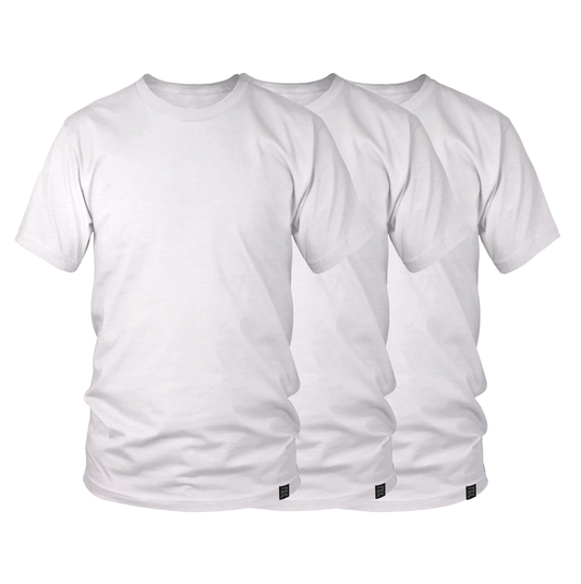 Foundation T-Shirt - 3 Pack (White)