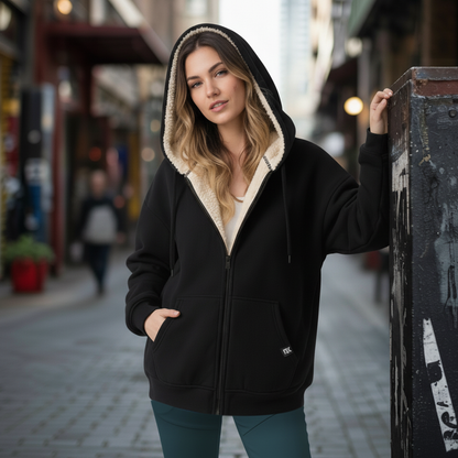 Blackout Heavyweight Zip-Up Hoodie