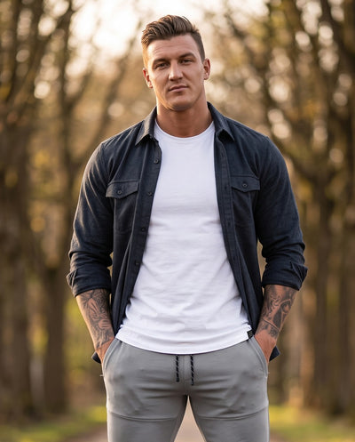 Men's Forester Flannel - Charcoal Heather