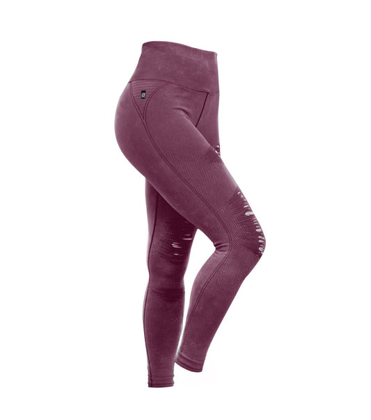 Rebel Legging - Iron Berry