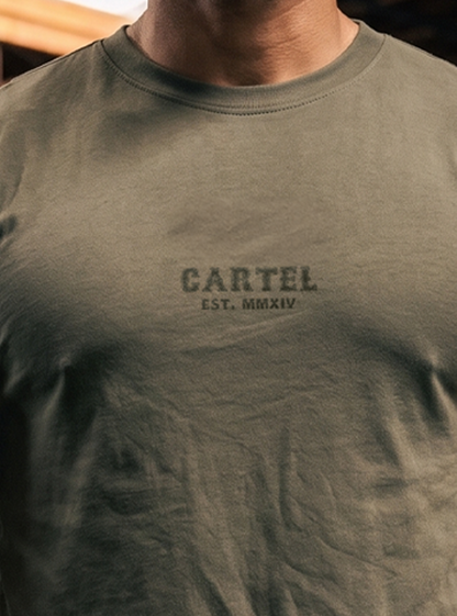 Cold Strike T-Shirt -Weathered Army (Limited Edition)