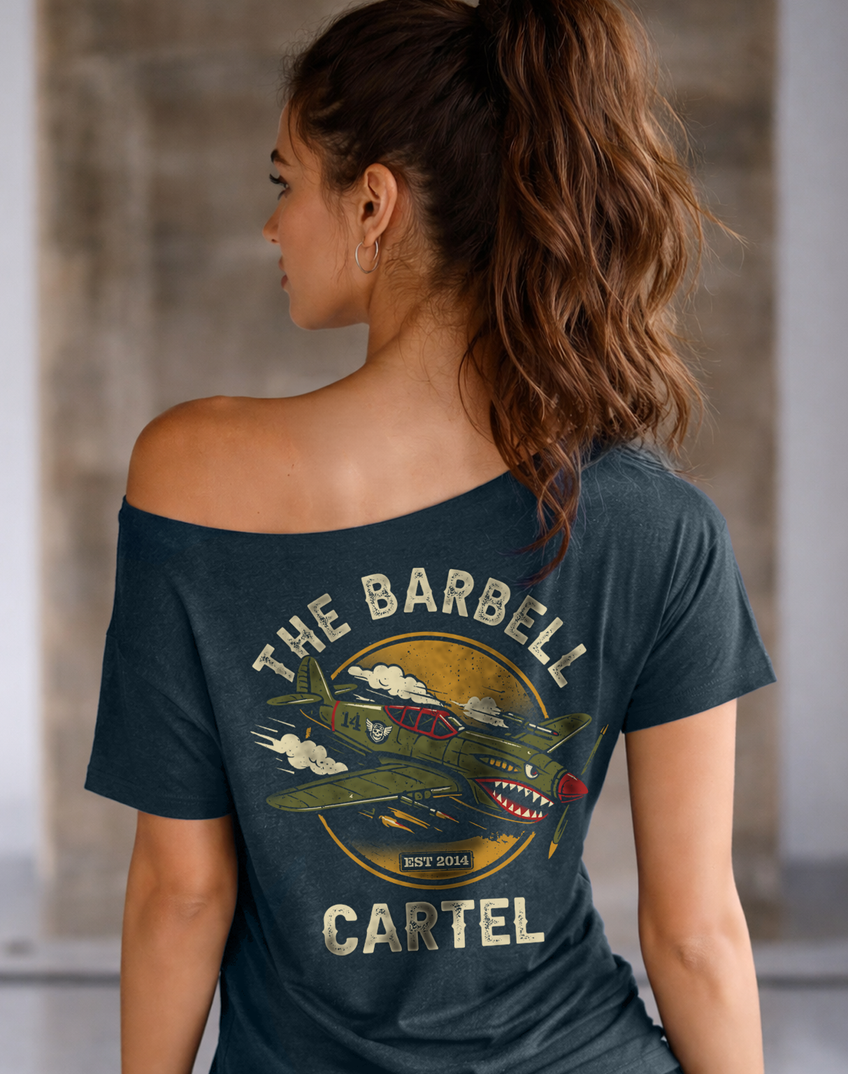 Aces 2.0 Street Cut T-Shirt - Heather Navy