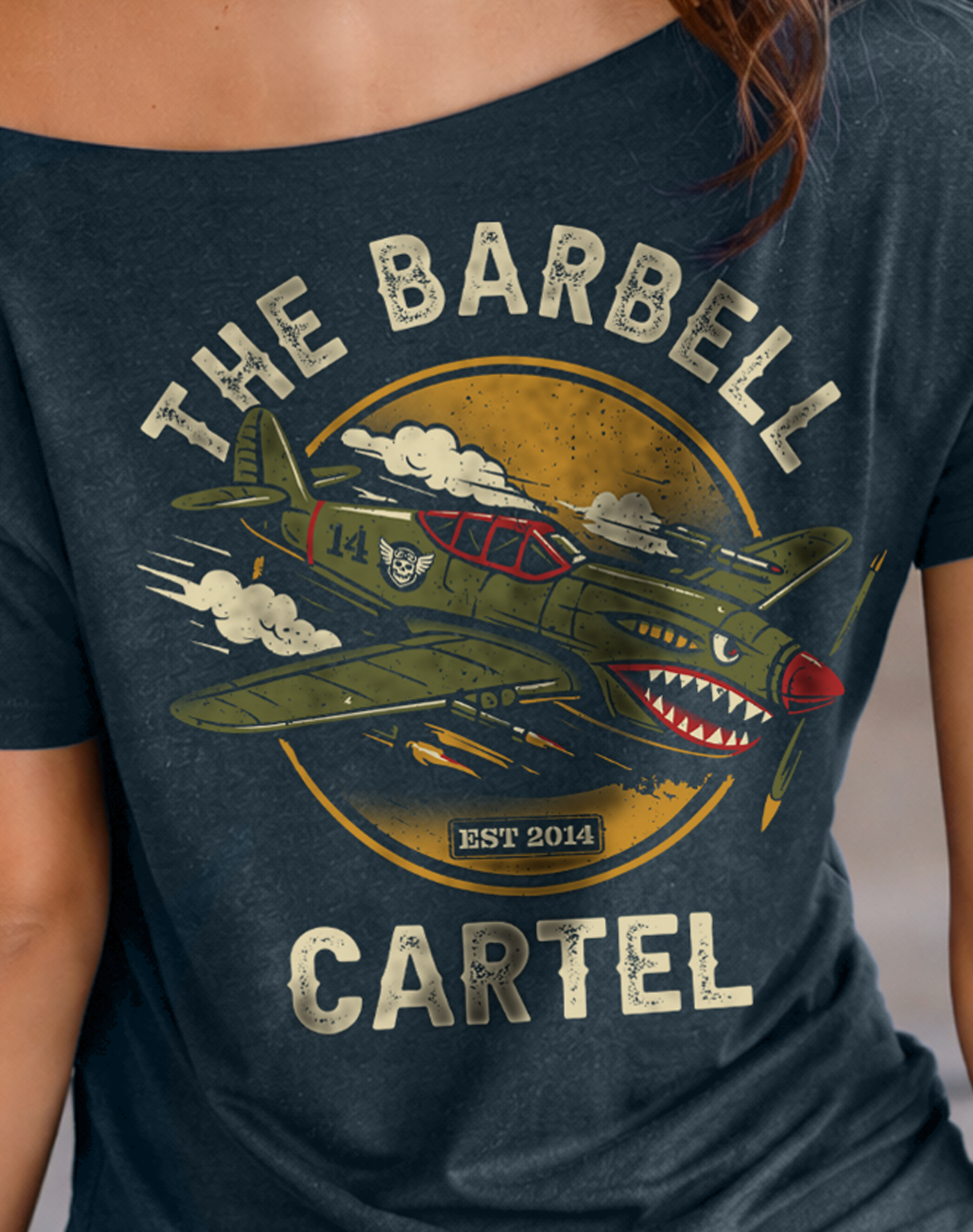 Aces 2.0 Street Cut T-Shirt - Heather Navy