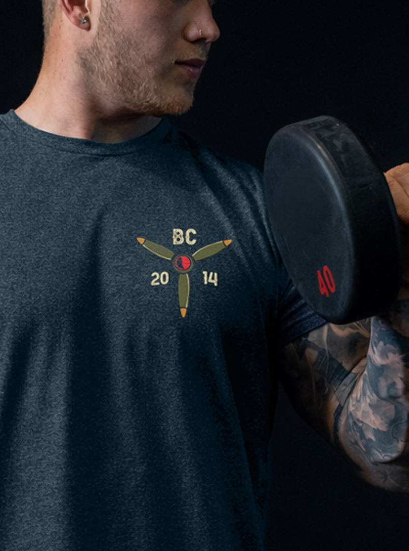 Aces 2.0 T-Shirt - Heather Navy