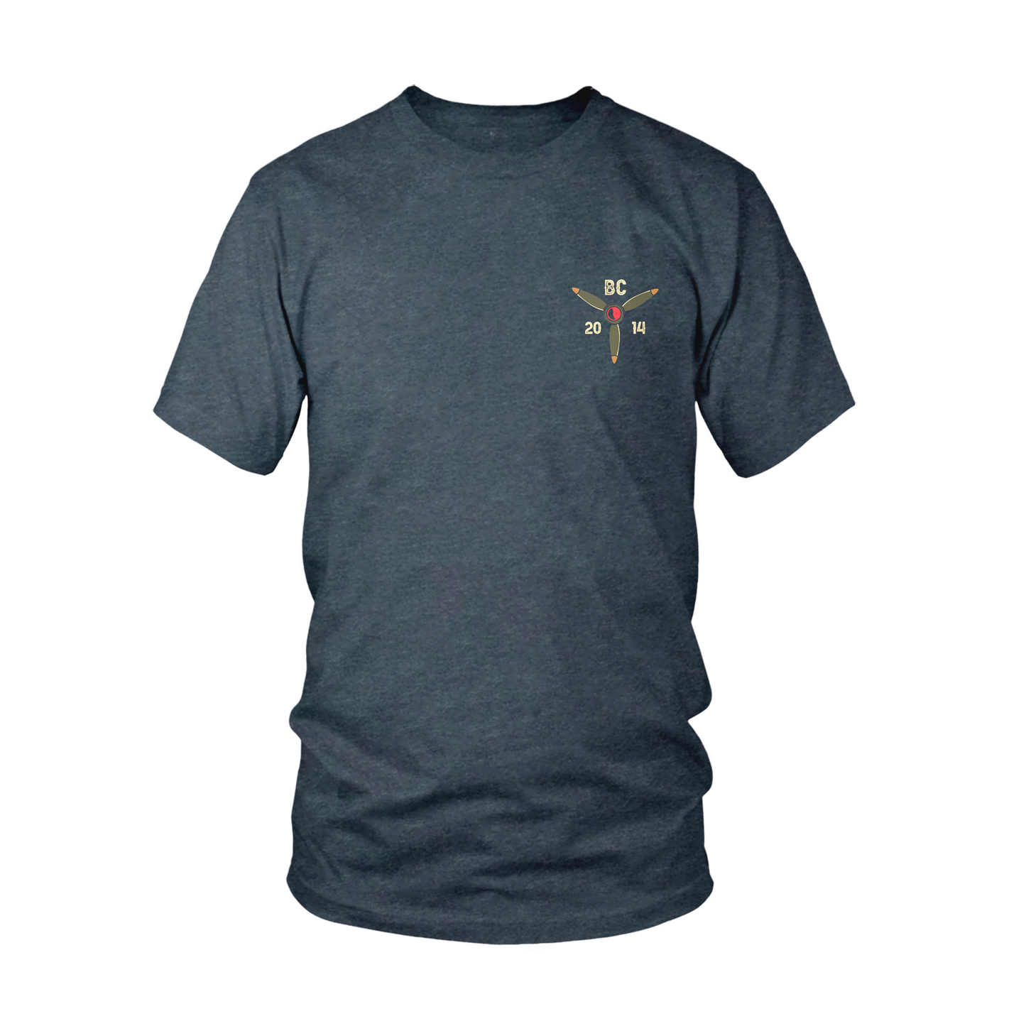 Aces 2.0 T-Shirt - Heather Navy