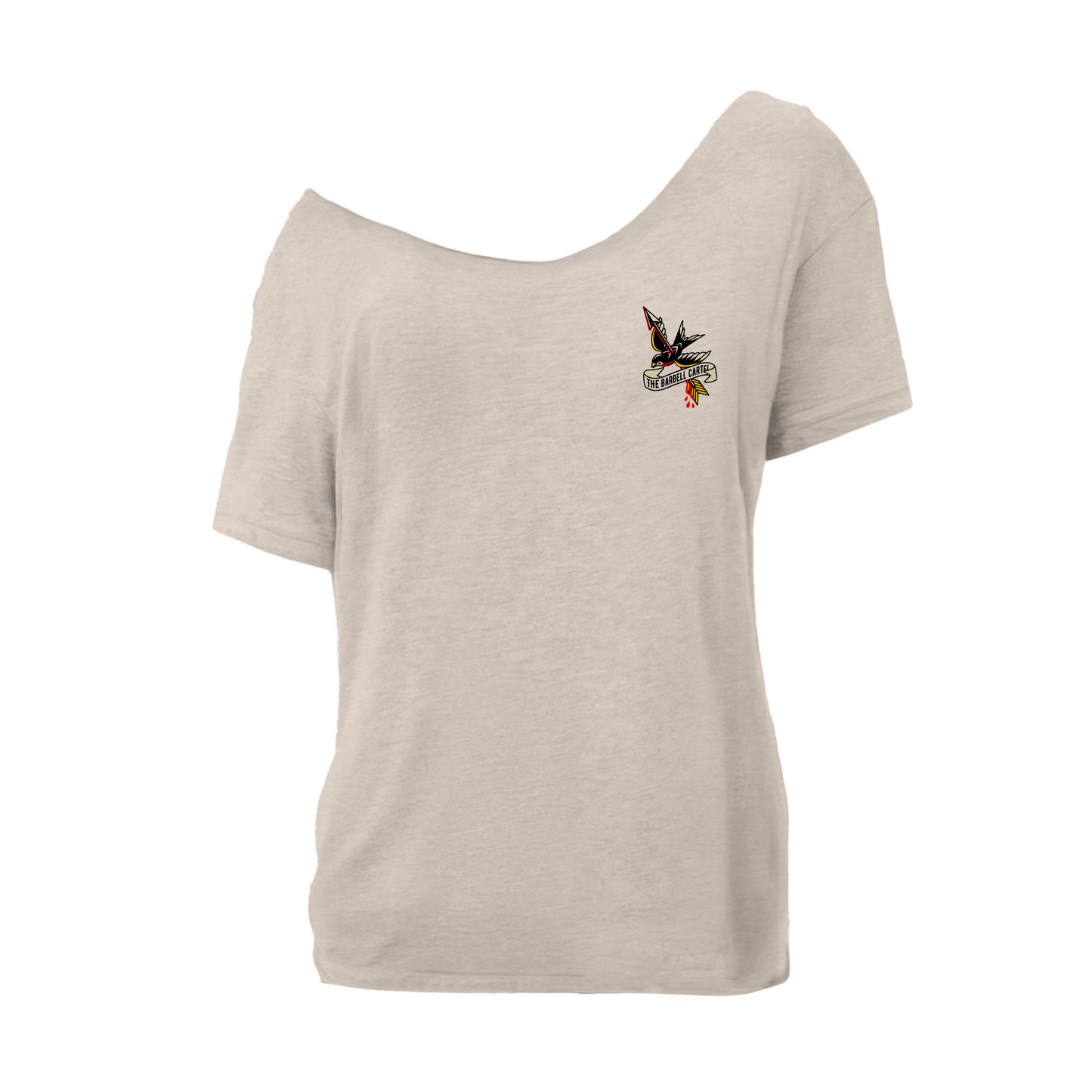 American Traditional Street Cut T-Shirt - Sand