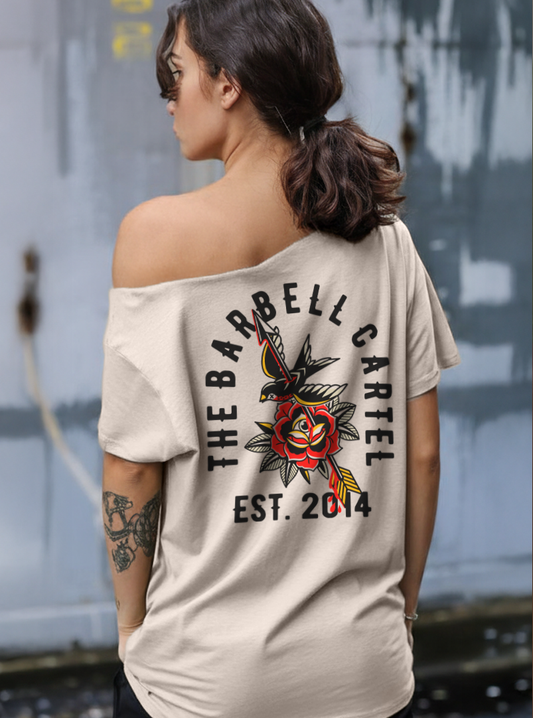 American Traditional Street Cut T-Shirt - Sand