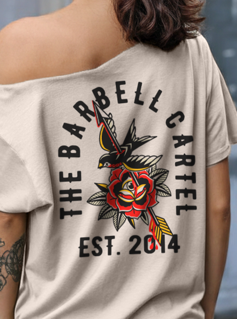 American Traditional Street Cut T-Shirt - Sand