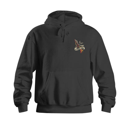 American Traditional Hoodie - Black