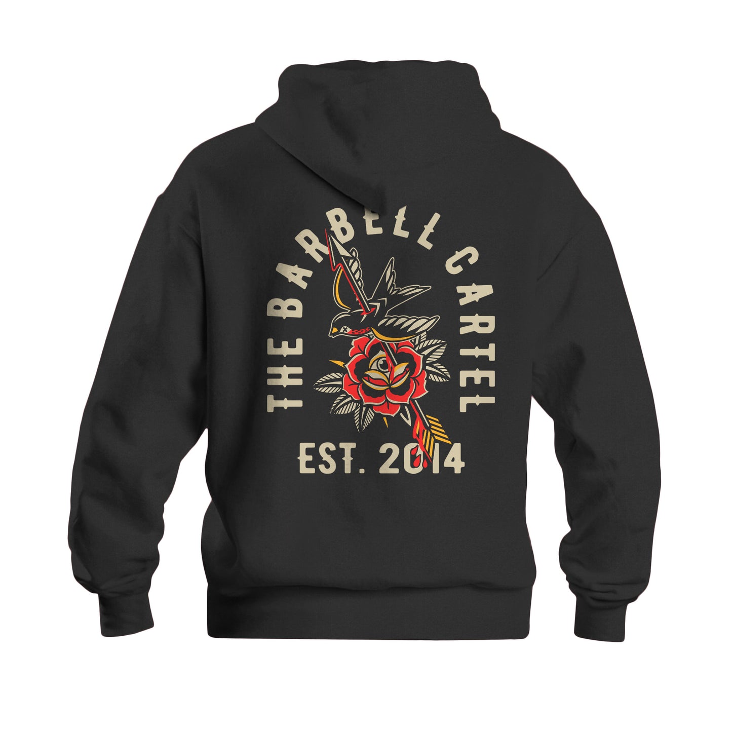 American Traditional Hoodie - Black