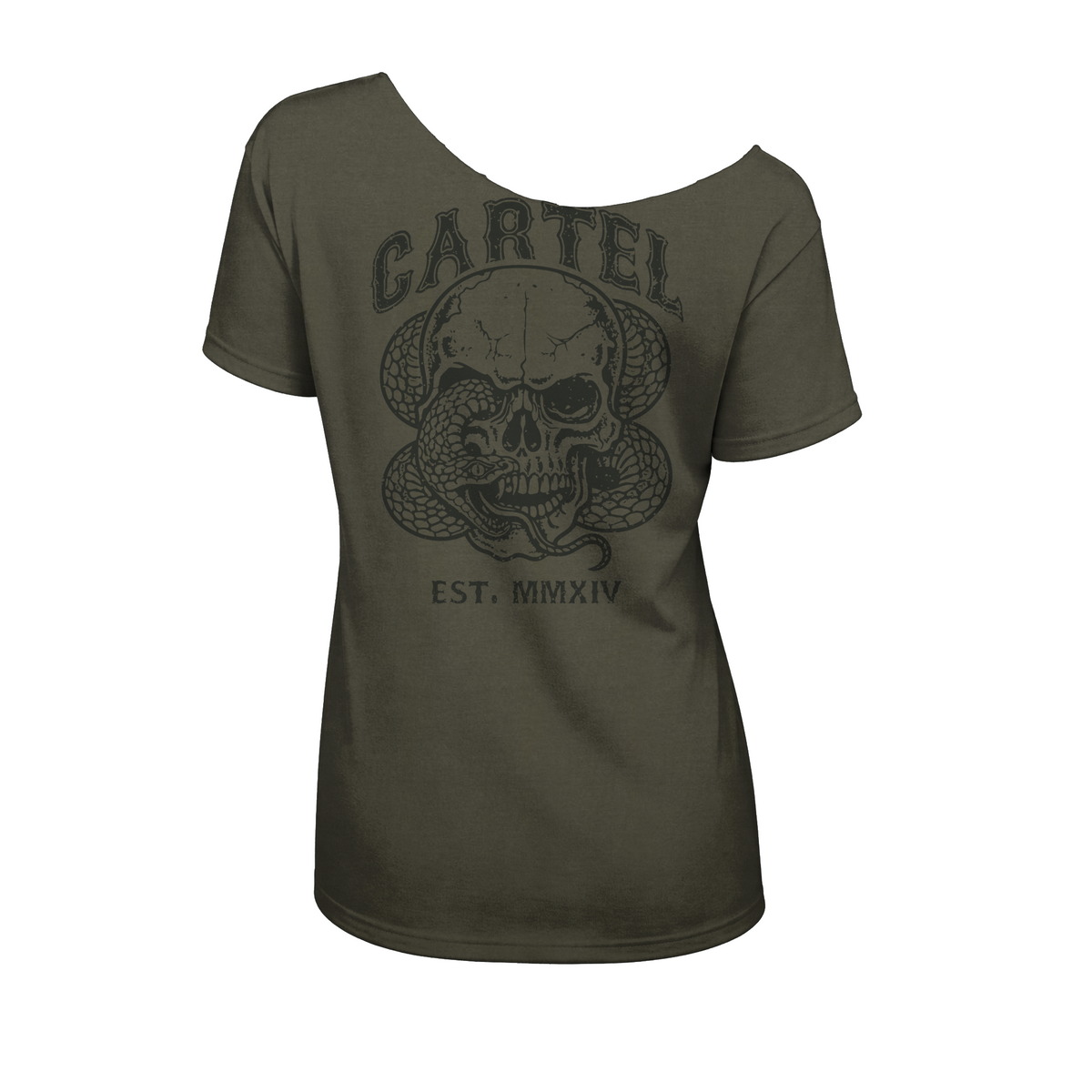 Cold Strike Street Cut T-Shirt - Weathered Army (Limited Edition)