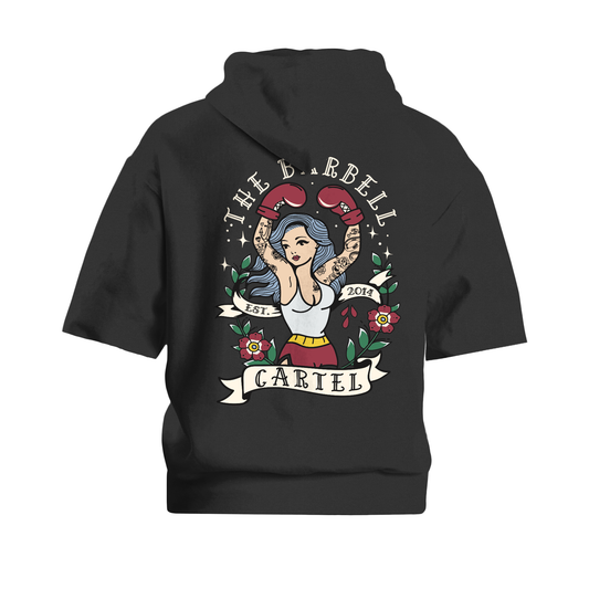 Million Dollar Baby Pump Cut Hoodie -Graphite