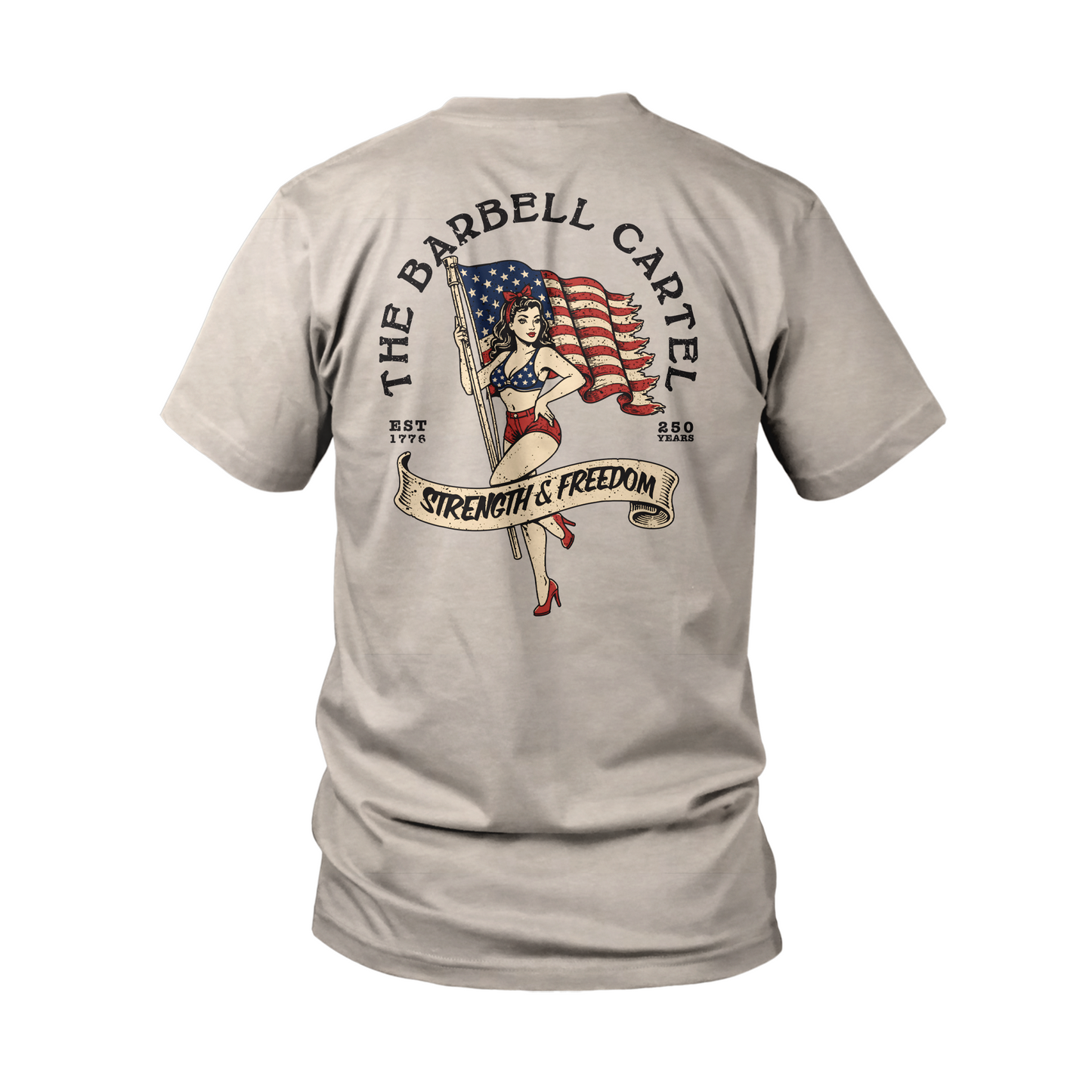 America 250 T-Shirt -  Sand (Limited edition)