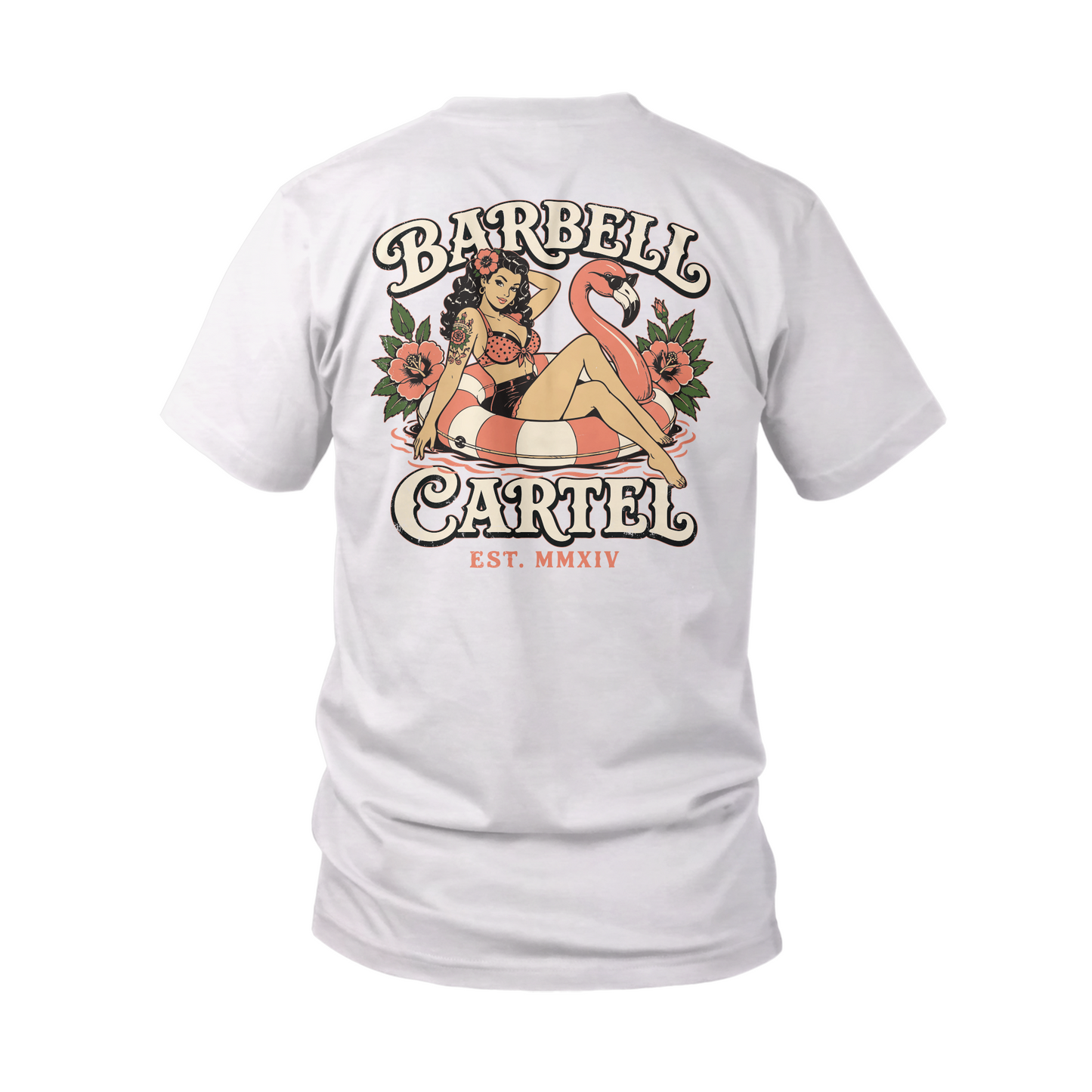 Poolside Paradise T-Shirt - White