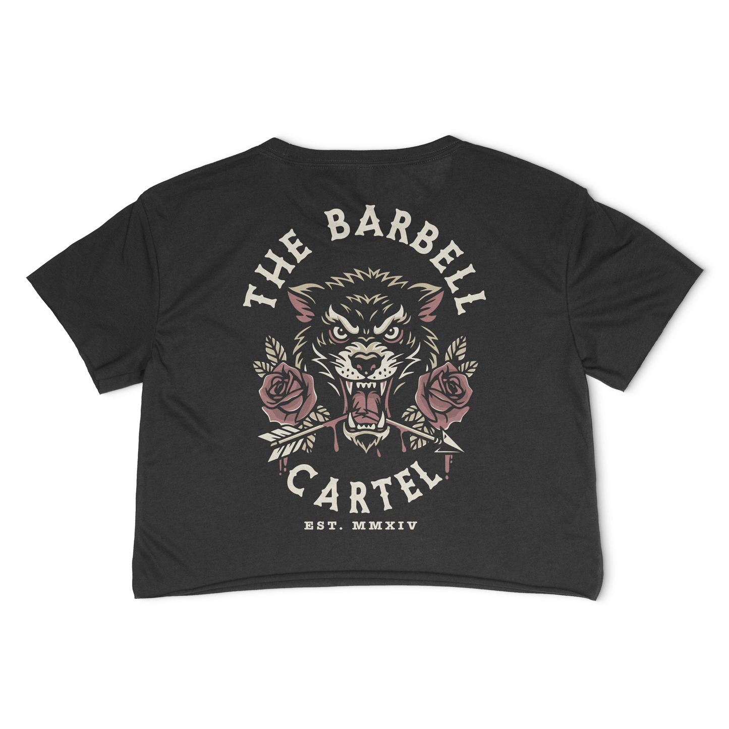 Broken Arrow 2.0 Black Crop T-Shirt