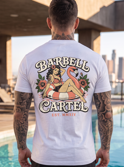 Poolside Paradise T-Shirt - White