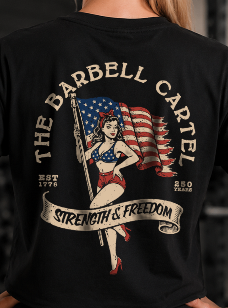 American 250 Hand Cut Crop - Black (Limited Edition)