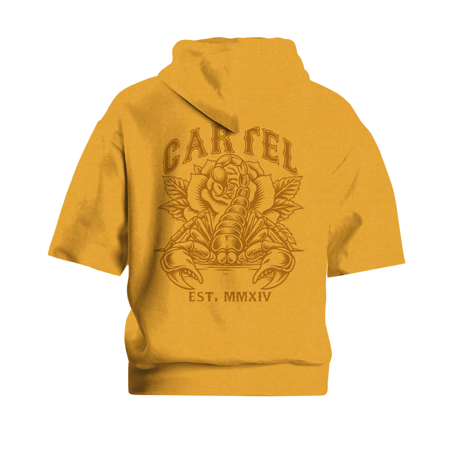 Death Grip Pump Cut Hoodie - Sundown