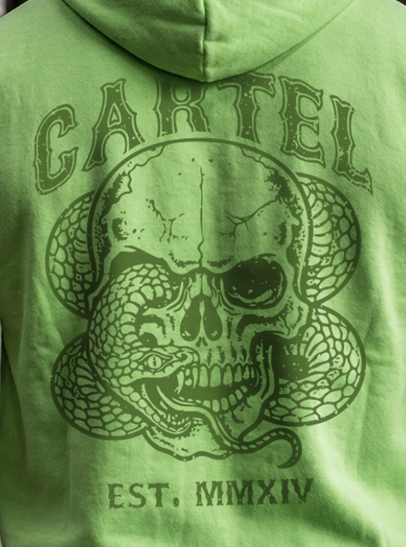 Cold Strike Pump Cut Hoodie - Limewash