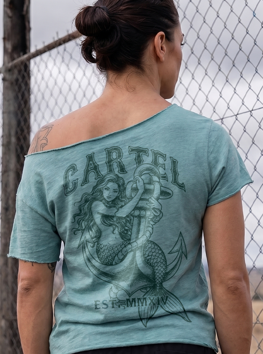 Salt & Steel Street Cut T-Shirt - Seaglass