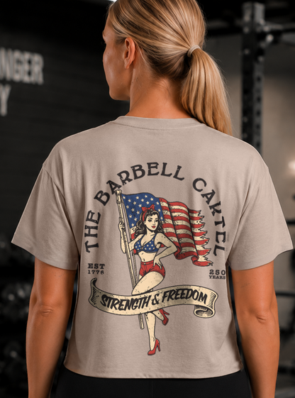 American 250 Hand Cut Crop - Sand (Limited Edition)