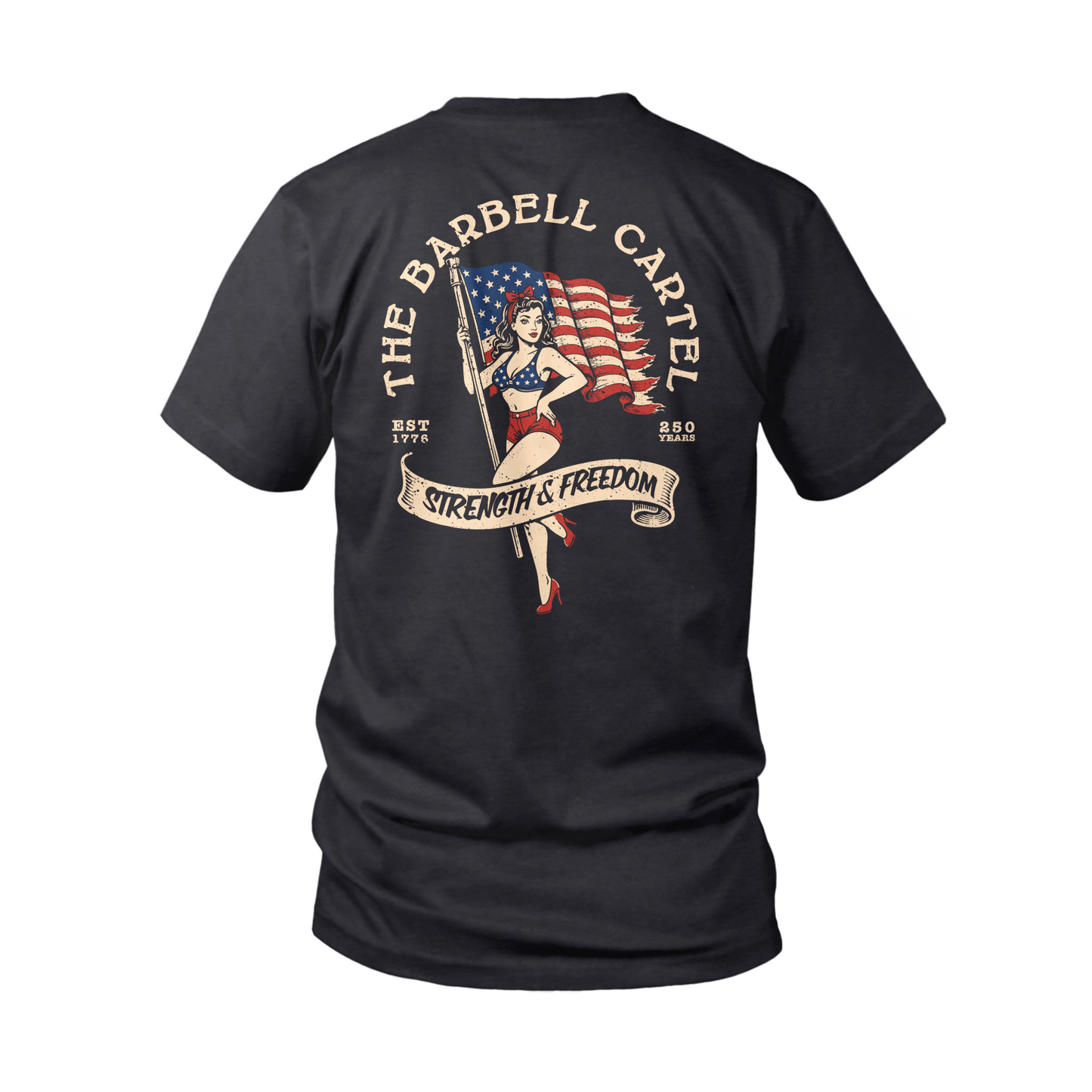 America 250 T-Shirt -  Black (Limited edition)