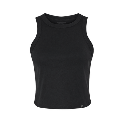 Foundation Cropped Tank - Black