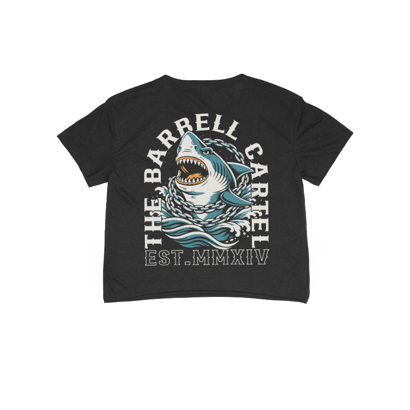 Killer Gainz 2.0 Hand Cut Crop - Black