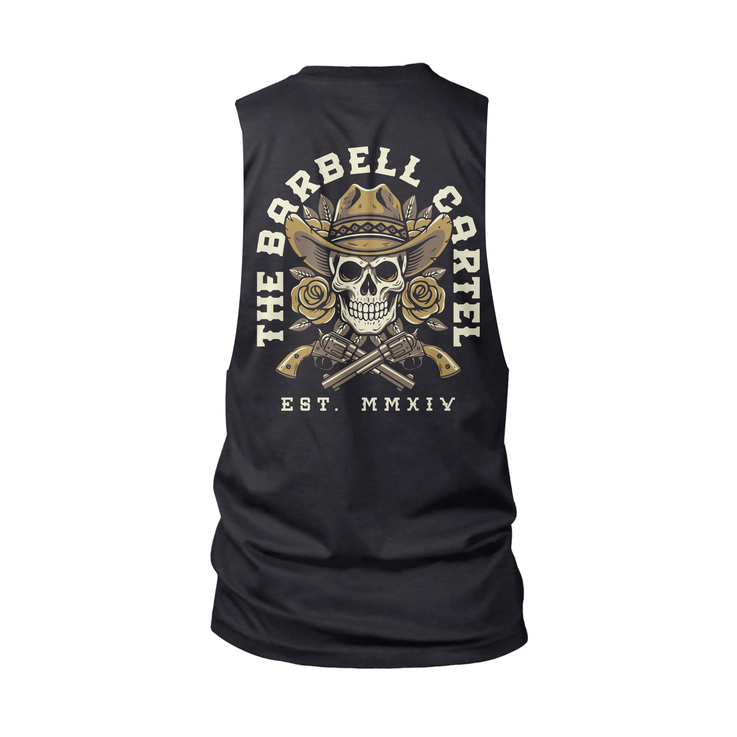 Outlaw Cut-Off Tank - Black