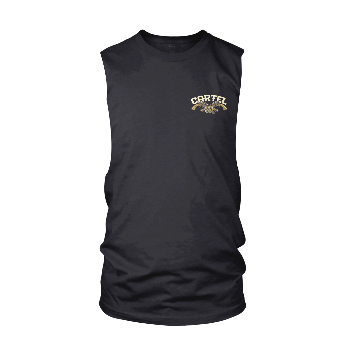 Outlaw Cut-Off Tank - Black