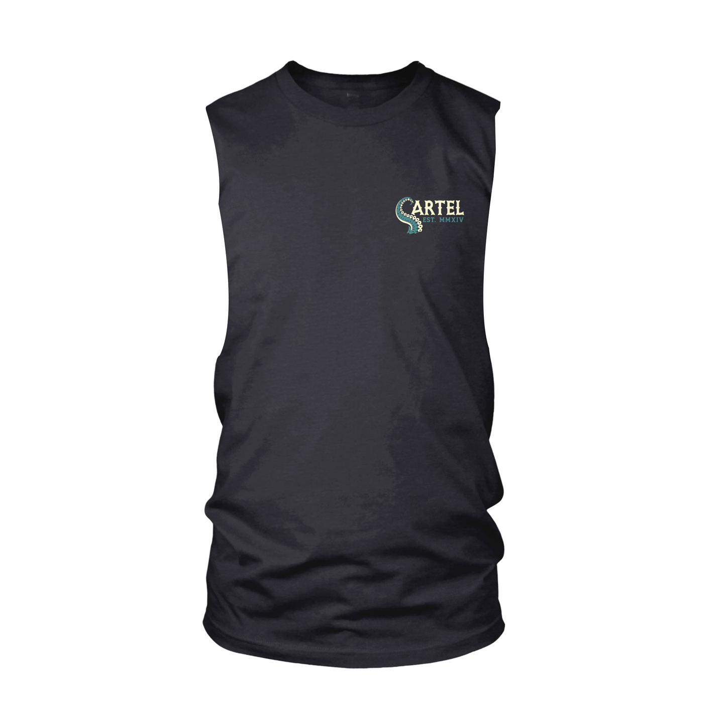 Seasick Cut-Off Tank - Black