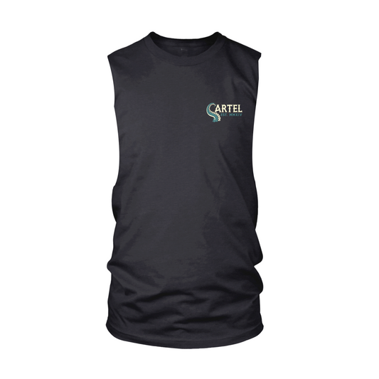 Seasick Cut-Off Tank - Black
