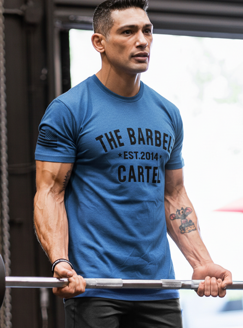 Classic Logo T-Shirt - Cool Heather Blue (Limited Edition)