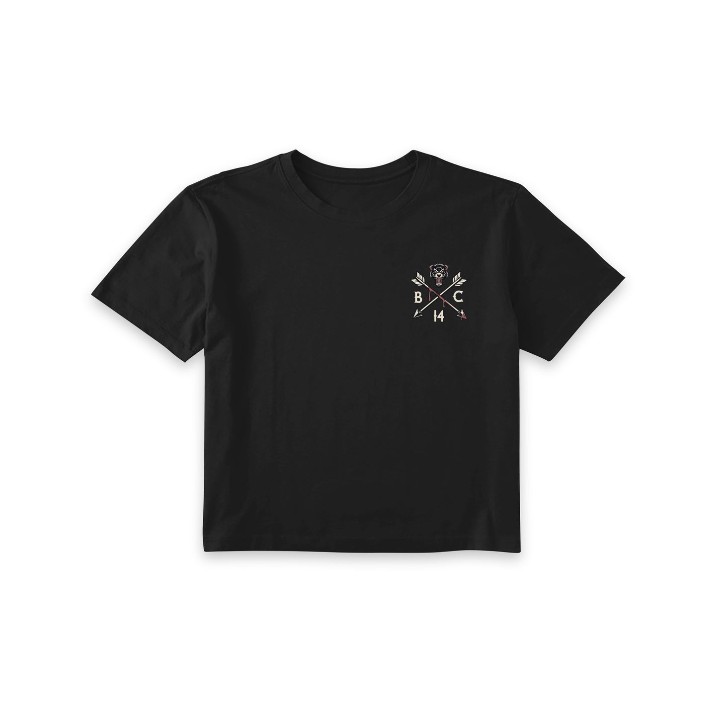 Broken Arrow 2.0 Black Heavyweight Boxy Tee