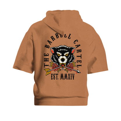 Broken Arrow Pump Cut  Hoodie - Pecan