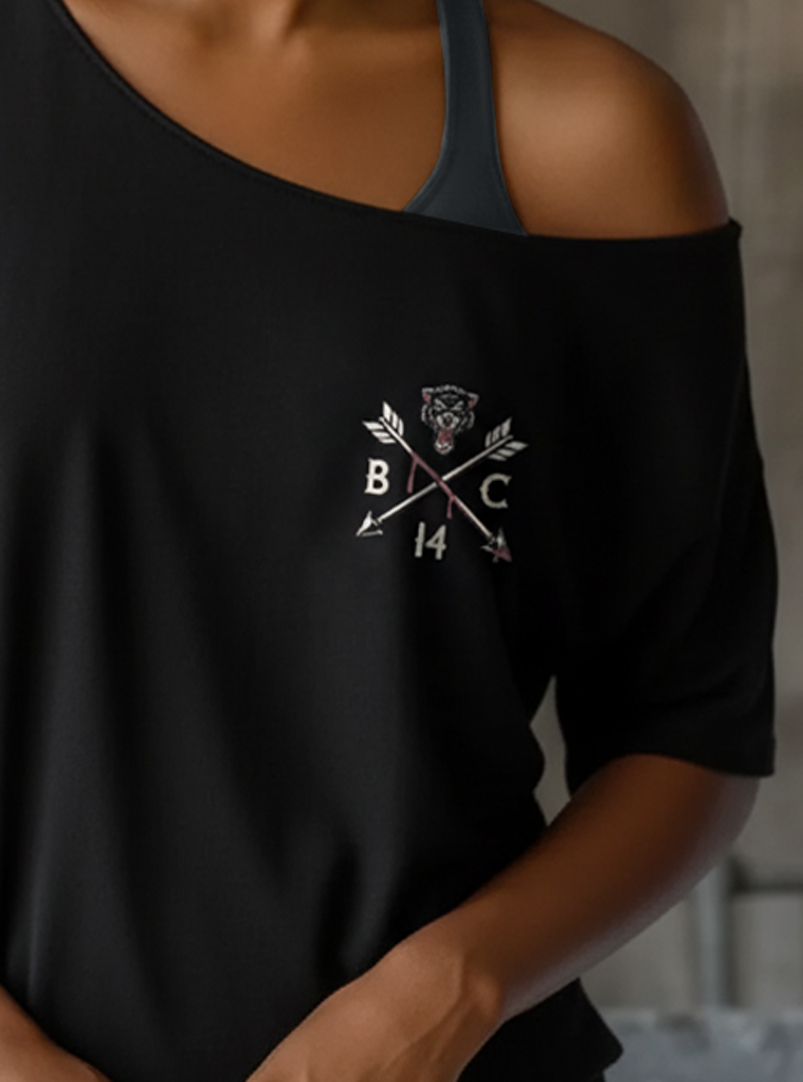 Broken Arrow 2.0 Black Street Cut T-Shirt