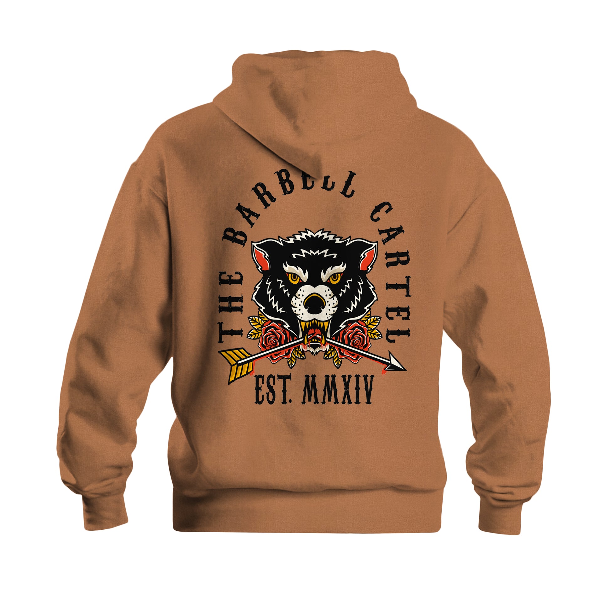 Broken Arrow Hoodie Pecan – The Barbell Cartel