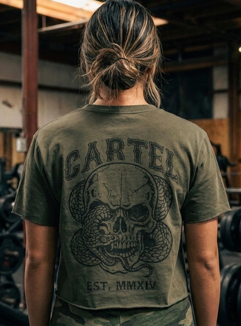 Cold Strike Hand Cut Crop - Weathered Army (Limited Edition)