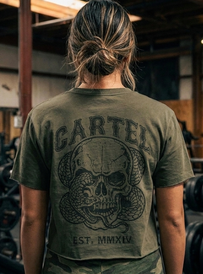 Cold Strike Hand Cut Crop - Weathered Army (Limited Edition)