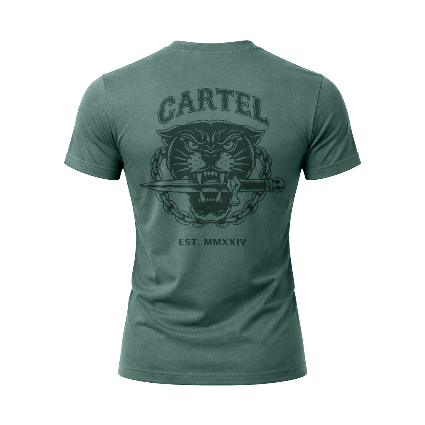 Chain of command T-Shirt - Worn Pine