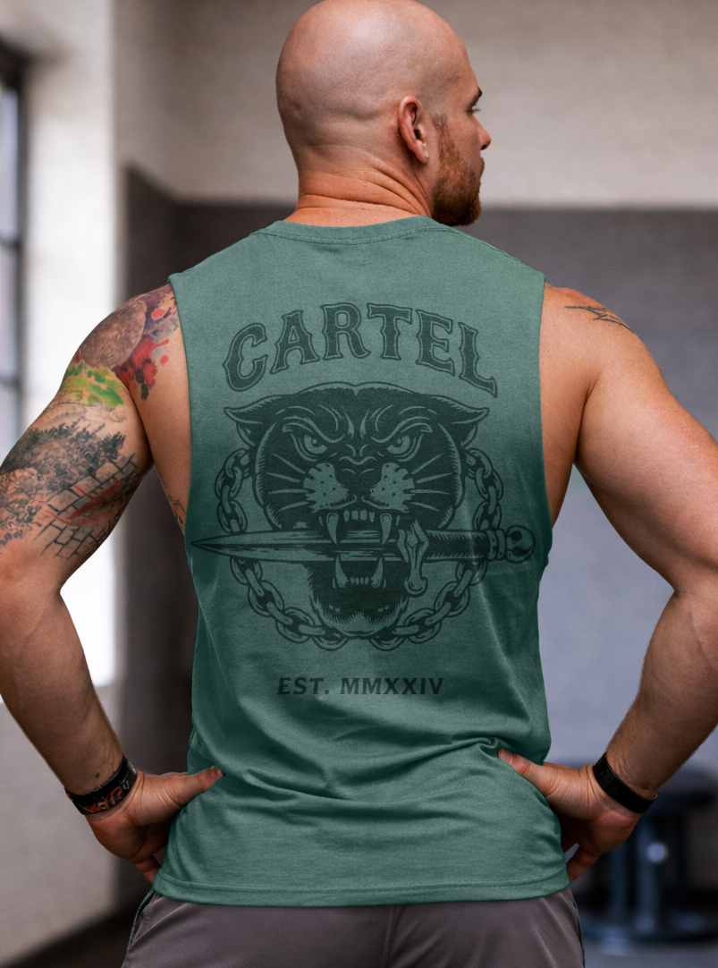 Chain of command Cut-Off Tank - Worn Pine